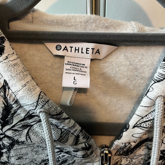 Athleta Balance hoodie in Eden floral print L - Picture 7 of 9